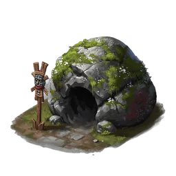 A lair on the Conquest map.